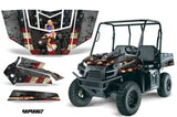 UTV Graphics Kit Decal Sticker Wrap For Polaris Ranger EV 2009-2014 WW2 BOMBER