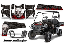 UTV Decal Graphics Kit Wrap For Polaris Ranger XP 500/700 2009-2014 BONES BLACK-atv motorcycle utv parts accessories gear helmets jackets gloves pantsAll Terrain Depot