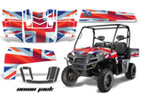 UTV Decal Graphics Kit Wrap For Polaris Ranger XP 500/700 2009-2014 UNION JACK