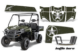UTV Decal Graphics Kit Wrap For Polaris Ranger XP 500/800/900D 2010-2014 BATTLE BORN