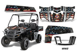 UTV Decal Graphics Kit Wrap For Polaris Ranger XP 500/800/900D 2010-2014 WW2 BOMBER