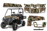 UTV Decal Graphics Kit Wrap For Polaris Ranger XP 500/800/900D 2010-2014 WOODLAND CAMO