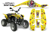 ATV Graphics Kit Decal Wrap For Polaris Sportsman 500 Trailblazer 350 1985-2009 EDHLK YELLOW