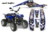 ATV Graphics Kit Decal Wrap For Polaris Sportsman 500 Trailblazer 350 1985-2009 HATTER SILVER BLUE