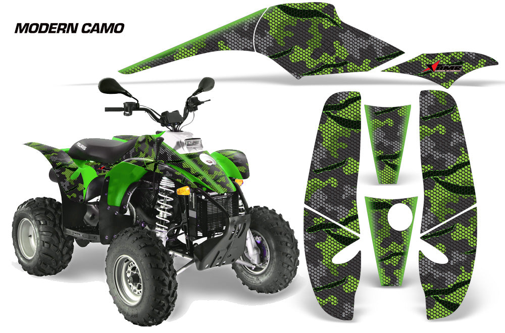 ATV Graphics Kit Decal Wrap For Polaris Sportsman 500 Trailblazer 350 1985-2009 MODERN CAMO GREEN-atv motorcycle utv parts accessories gear helmets jackets gloves pantsAll Terrain Depot