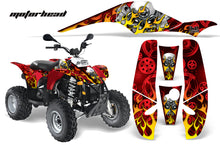Load image into Gallery viewer, ATV Graphics Kit Decal Wrap For Polaris Sportsman 500 Trailblazer 350 1985-2009 MOTORHEAD RED-atv motorcycle utv parts accessories gear helmets jackets gloves pantsAll Terrain Depot