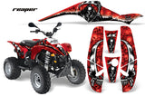 ATV Graphics Kit Decal Wrap For Polaris Sportsman 500 Trailblazer 350 1985-2009 REAPER RED