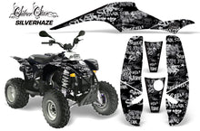 Load image into Gallery viewer, ATV Graphics Kit Decal Wrap For Polaris Sportsman 500 Trailblazer 350 1985-2009 SSSH SILVER BLACK-atv motorcycle utv parts accessories gear helmets jackets gloves pantsAll Terrain Depot