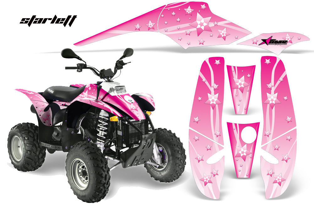 ATV Graphics Kit Decal Wrap For Polaris Sportsman 500 Trailblazer 350 1985-2009 STARLETT PINK-atv motorcycle utv parts accessories gear helmets jackets gloves pantsAll Terrain Depot