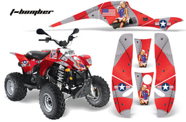 ATV Graphics Kit Decal Wrap For Polaris Sportsman 500 Trailblazer 350 1985-2009 TBOMBER RED-atv motorcycle utv parts accessories gear helmets jackets gloves pantsAll Terrain Depot