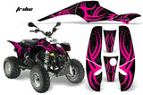 ATV Graphics Kit Decal Wrap For Polaris Sportsman 500 Trailblazer 350 1985-2009 TRIBE PINK BLACK