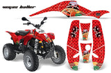 ATV Graphics Kit Decal Wrap For Polaris Sportsman 500 Trailblazer 350 1985-2009 VEGAS RED