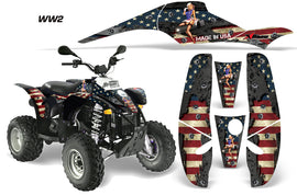 ATV Graphics Kit Decal Wrap For Polaris Sportsman 500 Trailblazer 350 1985-2009 WW2 BOMBER-atv motorcycle utv parts accessories gear helmets jackets gloves pantsAll Terrain Depot