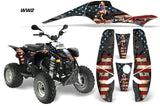 ATV Graphics Kit Decal Wrap For Polaris Sportsman 500 Trailblazer 350 1985-2009 WW2 BOMBER