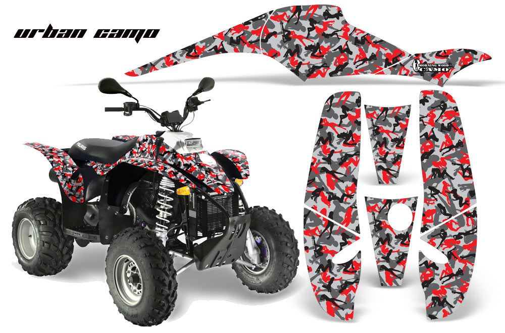 ATV Graphics Kit Decal Wrap For Polaris Sportsman 500 Trailblazer 350 1985-2009 URBAN CAMO RED-atv motorcycle utv parts accessories gear helmets jackets gloves pantsAll Terrain Depot