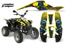 Load image into Gallery viewer, ATV Graphics Kit Decal Wrap For Polaris Sportsman 500 Trailblazer 350 1985-2009 ZOMBIE YELLOW-atv motorcycle utv parts accessories gear helmets jackets gloves pantsAll Terrain Depot
