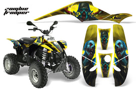 ATV Graphics Kit Decal Wrap For Polaris Sportsman 500 Trailblazer 350 1985-2009 ZOMBIE YELLOW-atv motorcycle utv parts accessories gear helmets jackets gloves pantsAll Terrain Depot
