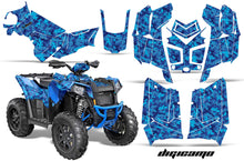 Load image into Gallery viewer, ATV Graphics Kit Decal Wrap For Polaris Scrambler 850XP 1000XP 2013-2018 DIGICAMO BLUE-atv motorcycle utv parts accessories gear helmets jackets gloves pantsAll Terrain Depot