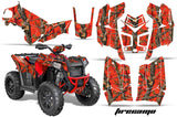 ATV Graphics Kit Decal Wrap For Polaris Scrambler 850XP 1000XP 2013-2018 FIRE CAMO