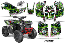 Load image into Gallery viewer, ATV Graphics Kit Decal Wrap For Polaris Scrambler 850XP 1000XP 2013-2018 FRENZY GREEN-atv motorcycle utv parts accessories gear helmets jackets gloves pantsAll Terrain Depot