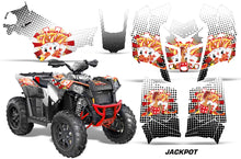 Load image into Gallery viewer, ATV Graphics Kit Decal Wrap For Polaris Scrambler 850XP 1000XP 2013-2018 JACKPOT WHITE-atv motorcycle utv parts accessories gear helmets jackets gloves pantsAll Terrain Depot