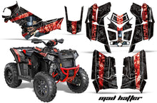 Load image into Gallery viewer, ATV Graphics Kit Decal Wrap For Polaris Scrambler 850XP 1000XP 2013-2018 HATTER BLACK RED-atv motorcycle utv parts accessories gear helmets jackets gloves pantsAll Terrain Depot