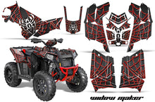 Load image into Gallery viewer, ATV Graphics Kit Decal Wrap For Polaris Scrambler 850XP 1000XP 2013-2018 WIDOW RED BLACK-atv motorcycle utv parts accessories gear helmets jackets gloves pantsAll Terrain Depot
