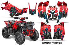 Load image into Gallery viewer, ATV Graphics Kit Decal Wrap For Polaris Scrambler 850XP 1000XP 2013-2018 ZOMBIE RED-atv motorcycle utv parts accessories gear helmets jackets gloves pantsAll Terrain Depot