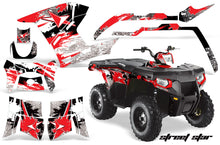Load image into Gallery viewer, ATV Graphics Kit Decal Sticker Wrap For Polaris Sportsman 500/800 2011-2015 STREET STAR RED-atv motorcycle utv parts accessories gear helmets jackets gloves pantsAll Terrain Depot