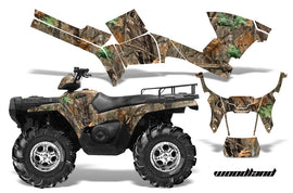 ATV Graphics Kit Decal Sticker Wrap For Polaris Sportsman 500/800 2005-2010 WOODLAND CAMO-atv motorcycle utv parts accessories gear helmets jackets gloves pantsAll Terrain Depot