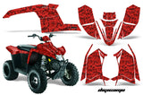 ATV Graphics Kit Decal Sticker Wrap For Polaris Trailblazer 2010-2013 DIGICAMO RED