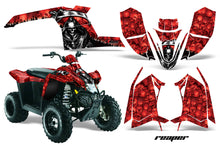 Load image into Gallery viewer, ATV Graphics Kit Decal Sticker Wrap For Polaris Scrambler 2010-2012 REAPER RED-atv motorcycle utv parts accessories gear helmets jackets gloves pantsAll Terrain Depot