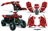ATV Graphics Kit Decal Sticker Wrap For Polaris Trailblazer 2010-2013 REAPER RED