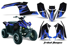 Load image into Gallery viewer, ATV Graphics Kit Decal Sticker Wrap For Polaris Trailblazer 2010-2013 TRIBAL BLUE BLACK-atv motorcycle utv parts accessories gear helmets jackets gloves pantsAll Terrain Depot