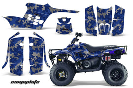 ATV Graphics Kit Decal Sticker Wrap For Polaris Trail Boss 330 2004-2009 CAMOPLATE BLUE-atv motorcycle utv parts accessories gear helmets jackets gloves pantsAll Terrain Depot