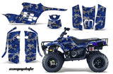 ATV Graphics Kit Decal Sticker Wrap For Polaris Trail Boss 330 2004-2009 CAMOPLATE BLUE