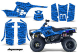 ATV Graphics Kit Decal Sticker Wrap For Polaris Trail Boss 330 2004-2009 DIGICAMO BLUE