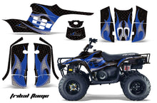 Load image into Gallery viewer, ATV Graphics Kit Decal Sticker Wrap For Polaris Trail Boss 330 2004-2009 TRIBAL BLUE BLACK-atv motorcycle utv parts accessories gear helmets jackets gloves pantsAll Terrain Depot