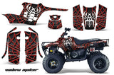 ATV Graphics Kit Decal Sticker Wrap For Polaris Trail Boss 330 2004-2009 WIDOW RED BLACK