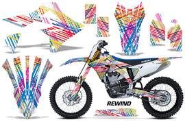 Dirt Bike Graphics Kit Decal Sticker Wrap For Suzuki RMZ450 2018+ REWIND-atv motorcycle utv parts accessories gear helmets jackets gloves pantsAll Terrain Depot