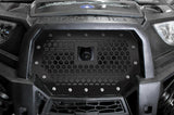 1 Piece Steel Grille for Polaris RZR 1000 Ride Command - HEX