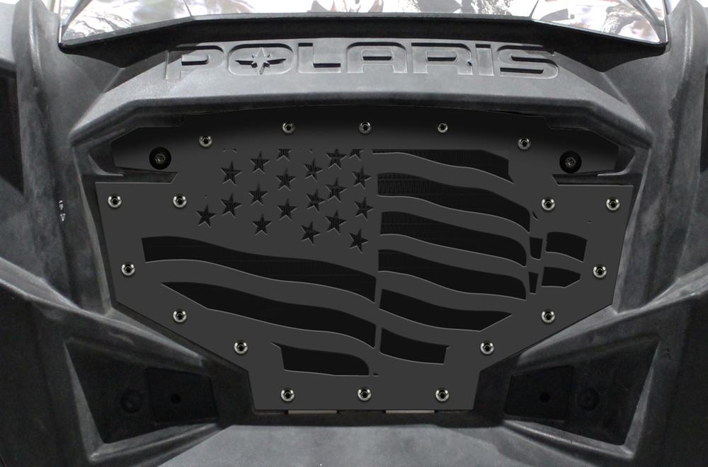 1 Piece Steel Grille for Polaris RZR 900-800 - AMERICA-atv motorcycle utv parts accessories gear helmets jackets gloves pantsAll Terrain Depot