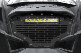 1 Piece Steel Grille for Polaris RZR 900-800 - BRICKS WITH LED LIGHT BAR-atv motorcycle utv parts accessories gear helmets jackets gloves pantsAll Terrain Depot