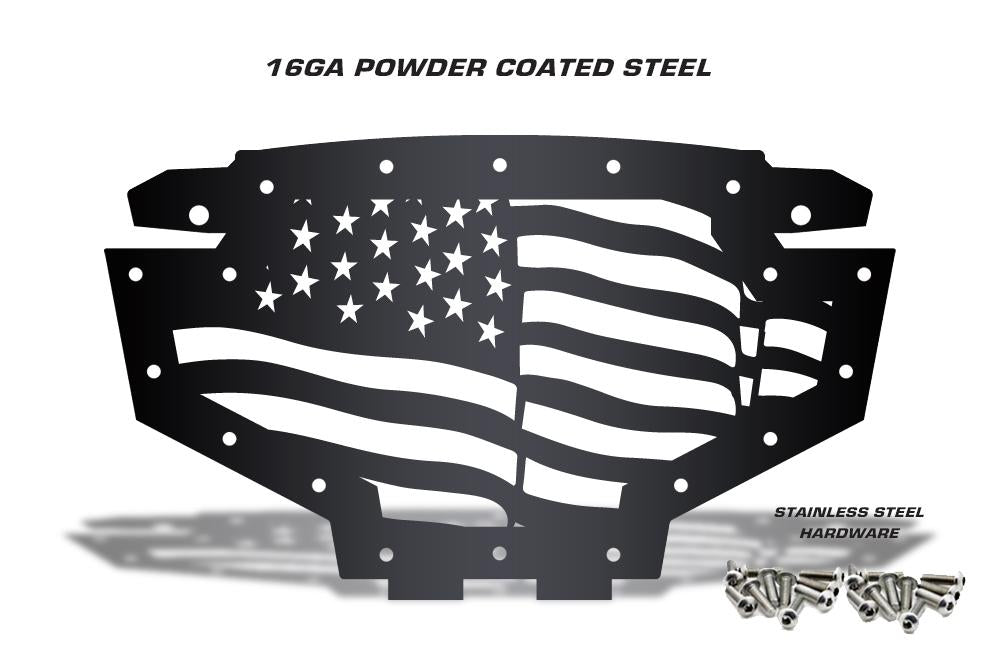 1 Piece Steel Grille for Polaris RZR 900-800 - AMERICA-atv motorcycle utv parts accessories gear helmets jackets gloves pantsAll Terrain Depot