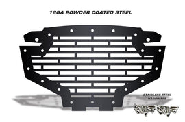 1 Piece Steel Grille for Polaris RZR 900-800 - BRICKS-atv motorcycle utv parts accessories gear helmets jackets gloves pantsAll Terrain Depot
