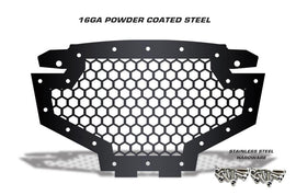 1 Piece Steel Grille for Polaris RZR 900-800 - HEX-atv motorcycle utv parts accessories gear helmets jackets gloves pantsAll Terrain Depot