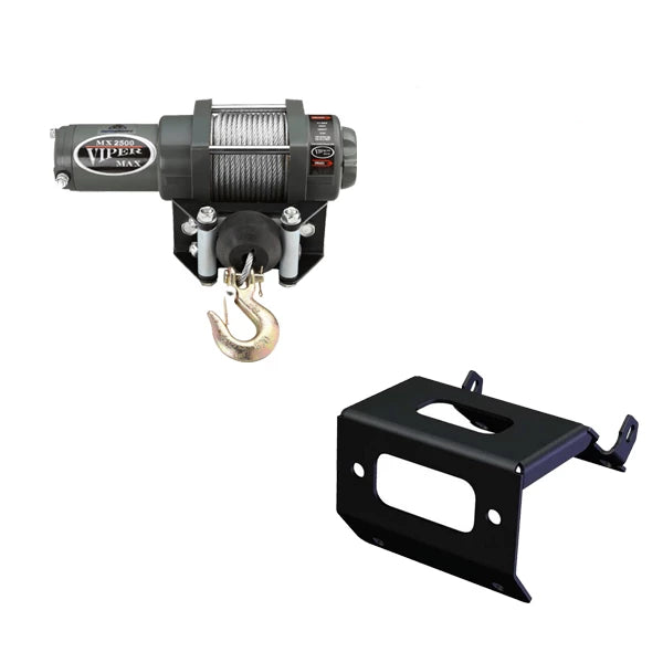 Honda Rancher Winch Kit TRX420 FA** (Solid Axle ONLY) 2014 Viper 2500 LB-atv motorcycle utv parts accessories gear helmets jackets gloves pantsAll Terrain Depot