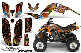 ATV Decal Graphics Kit Quad Sticker Wrap For Yamaha Raptor 660 2001-2005 EDHP ORANGE-atv motorcycle utv parts accessories gear helmets jackets gloves pantsAll Terrain Depot