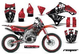 Graphics Kit Decal Sticker Wrap + # Plates For Kawasaki KXF450 2009-2011 REAPER RED-atv motorcycle utv parts accessories gear helmets jackets gloves pantsAll Terrain Depot