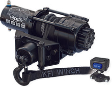 Load image into Gallery viewer, Honda Foreman Rubicon TRX520 SE25 Stealth 2500 lb Synthetic Rope Winch kit by KFI